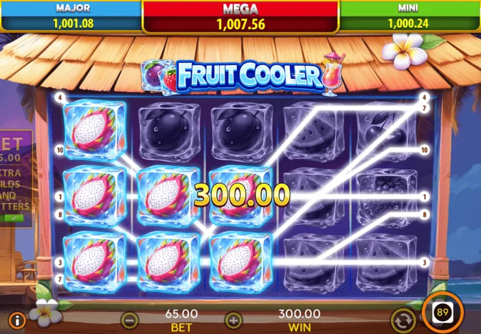 Fruit Cooler κέρδος βασικού παιχνιδιού